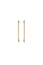 WINDSOR SOLID BRASS KNURLED PULL HANDLES - LINEAR KNURL - SENTO - Image 6