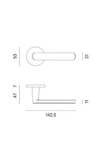 ENGER AT APRILE FRAGOLA Lever on round rose R SLIM - Image 8
