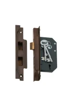 TRADCO 3 LEVER REBATED LOCK - Image 2