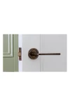 WINDSOR BRASS - CHALET ON 64MM ROUND ROSE