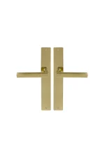 WINDSOR BRASS - FEDERAL ON SQUARE LONG PLATE - 8225 (LEVERS ONLY) - Image 9