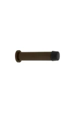 WINDSOR SOLID BRASS WALL MOUNT DOORSTOP - PLAIN - Image 2