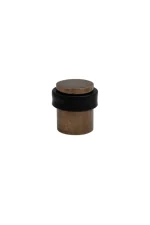 WINDSOR SOLID BRASS FLOOR MOUNT DOORSTOP - PLAIN - Image 3
