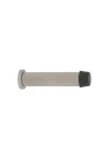 WINDSOR SOLID BRASS WALL MOUNT DOORSTOP - DIAMOND KNURLED