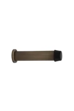 WINDSOR SOLID BRASS WALL MOUNT DOORSTOP - LINEAR KNURLED - Image 6