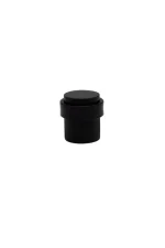 WINDSOR SOLID BRASS FLOOR MOUNT DOORSTOP - DIAMOND KNURLED - Image 2