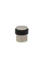 WINDSOR SOLID BRASS FLOOR MOUNT DOORSTOP - DIAMOND KNURLED - Image 5