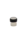 WINDSOR SOLID BRASS FLOOR MOUNT DOORSTOP - LINEAR KNURLED