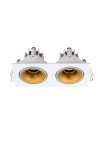 CEVON DARK ART SMALL DOUBLE TILT/ROTATE 2X 11W
