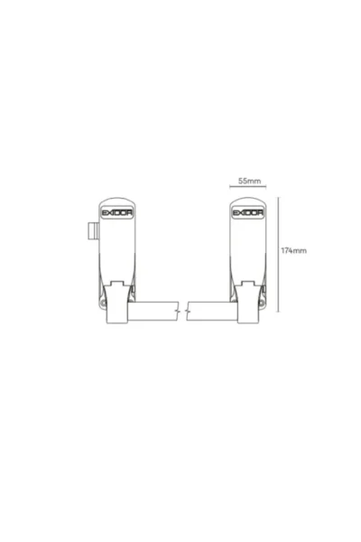 EXIDOR SINGLE 1 POINT PANIC EXIT DEVICE - Image 3