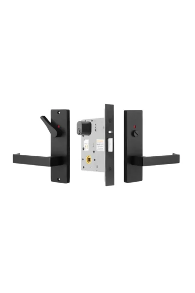 MILES NELSON COMMERCIAL - WIDE LONG PLATE - LARGE TURN PRIVACY KIT (NON HANDED) - 87 LEVER