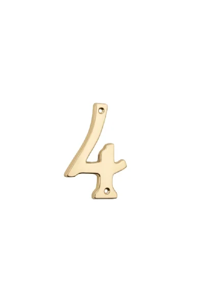 TRADCO BRASS NUMERALS - 0-9 - Image 7