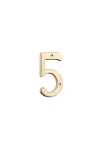 TRADCO BRASS NUMERALS - 0-9