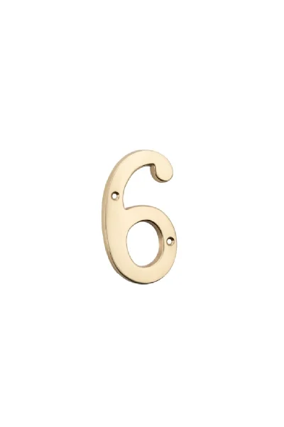 TRADCO BRASS NUMERALS - 0-9 - Image 9