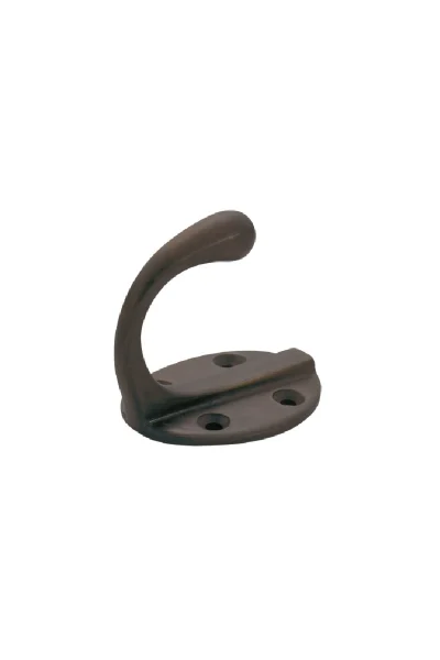 TRADCO ROBE HOOKS WITH OVAL BACKPLATE - SINGLE - Image 3