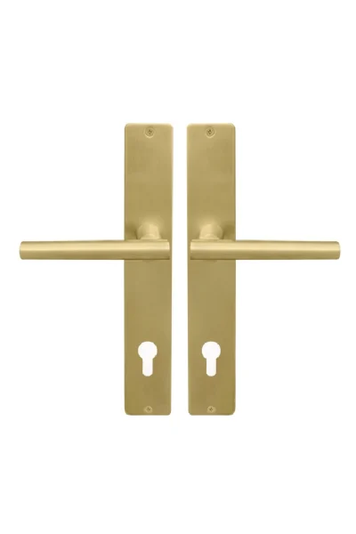 WINDSOR BRASS - CHARLESTON ON SQUARE LONG PLATE - 8205 (LEVERS ONLY) - Image 7