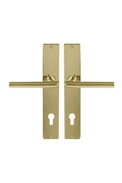WINDSOR BRASS - CHARLESTON ON SQUARE LONG PLATE - 8205 (LEVERS ONLY) - Image 10