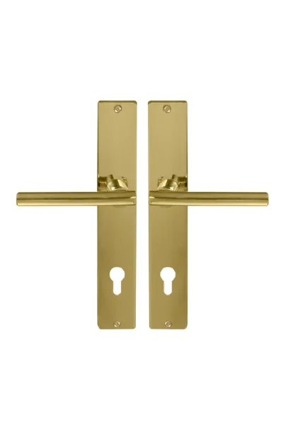 WINDSOR BRASS - CHARLESTON ON SQUARE LONG PLATE - 8205 (LEVERS ONLY) - Image 12