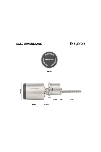 SYLVAN ELECTRONIC RIMLOCK CYLINDER - SCL2.SNP - Image 5