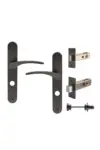 WINDSOR GALAXY APOLLO LEVER - OVAL LONGPLATE