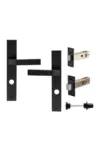 WINDSOR GALAXY QUBE LEVER - SQUARE LONGPLATE