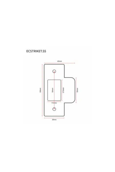 SYLVAN T STYLE STRIKER PLATE - Image 2