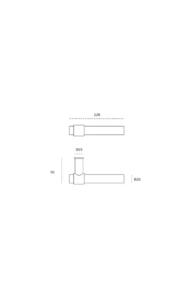 JNF STAINLESS 'STOUT' LEVER HANDLE - IN.00.145.RC08M - Image 4