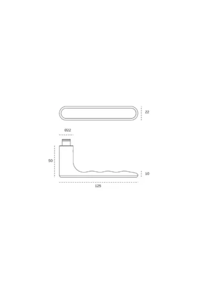 JNF STAINLESS 'TOKYO' LEVER HANDLE - IN.00.177.RC08M - Image 3