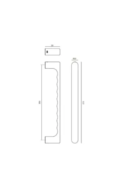 JNF 'TOKYO' PULL HANDLE - IN.07.177.D - Image 2