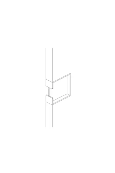 JNF SQUARE CONCEALED FLUSH HANDLE - IN.16.300 - Image 5