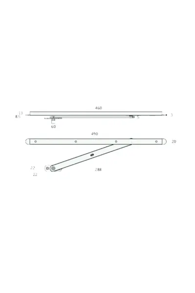 JNF CONCEALED OVERHEAD DOORSTOP - IN.23.150 - Image 5