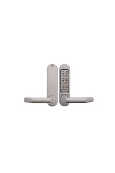 BORG MECHANICAL DIGITAL DOOR LOCK WITH LEVER - BL5001 - Image 3