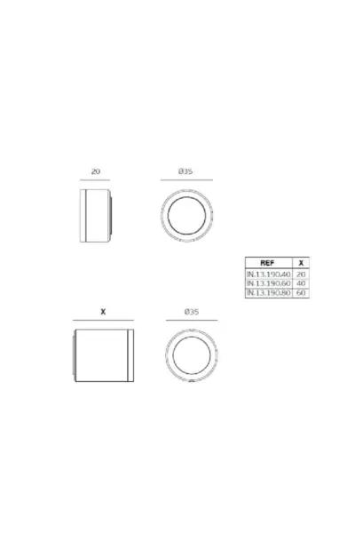 JNF WALL MOUNTED MAGNETIC DOOR STOP - IN.13.190 - Image 5