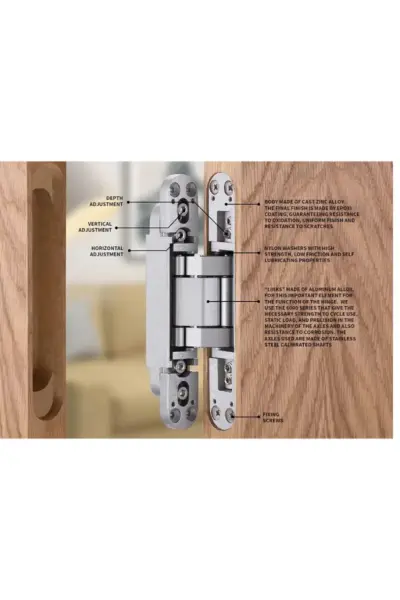 JNF COPLAN 100(50KG) -  CONCEALED HINGE WITH 3D ADJUSTMENT - IN.05.066 - Image 4