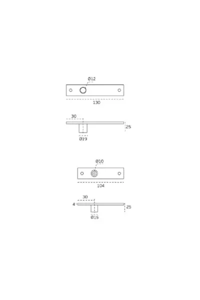 JNF DOOR PIVOT - SINGLE OR DOUBLE ACTION - IN.05.196.0.ECO - Image 3