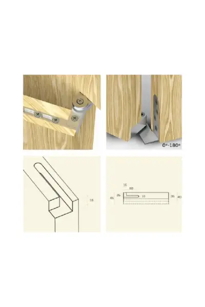 JNF PIVOT SYSTEM FOR ONE WAY DOORS - IN.05.207 - Image 6