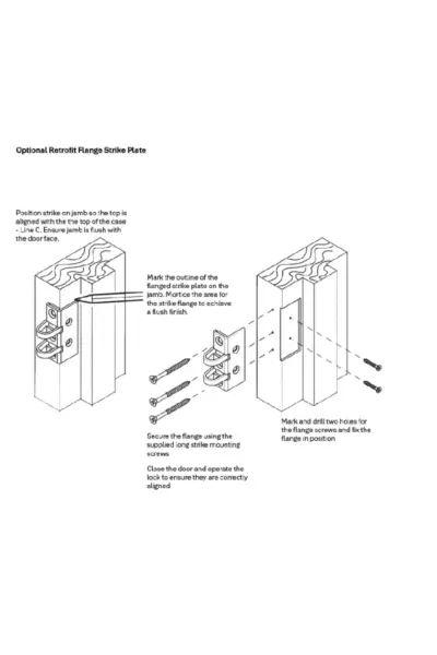 ACCESSORIES FOR LOCKWOOD 355 AND 303 DEADLOCK - Image 9