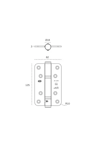 JNF SPRING HINGE WITH SOFT CLOSE - IN.05.040 - Image 4