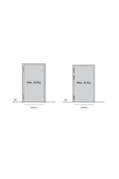JNF DOUBLE ACTION SPRING HINGE - IN.05.645 - Image 3