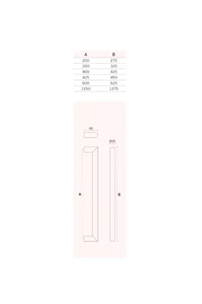JNF STAINLESS STEEL PULL HANDLES - IN.07.204.D.25 - Image 4