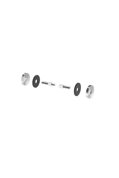 JNF UNIFIX FITTINGS FOR BACK TO BACK HANDLES - GLASS - IN.08.ADV.35 - Image 2