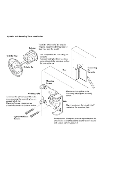 LOCKWOOD DOUBLE CYLINDER NIGHTLATCH/DEADLATCH WITH KNOB - FOR OPEN IN DOORS - L001-1K1 - Image 13