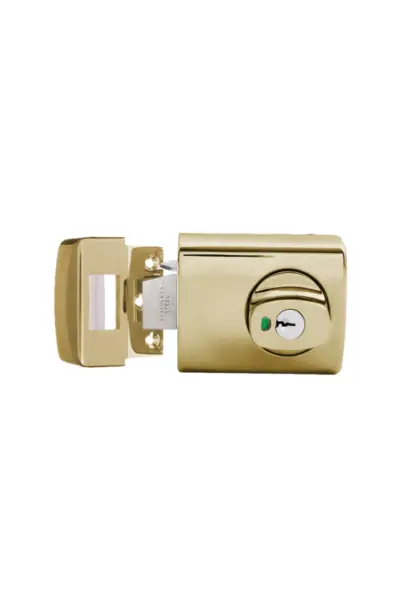 LOCKWOOD DOUBLE CYLINDER NIGHTLATCH/DEADLATCH WITH KNOB - FOR OPEN IN DOORS - L001-1K1 - Image 2
