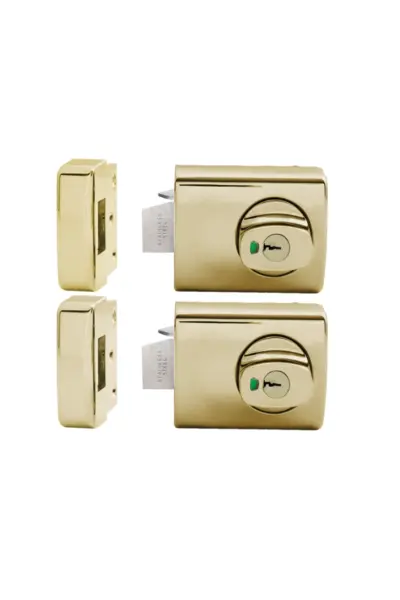 LOCKWOOD DOUBLE CYLINDER NIGHTLATCH/DEADLATCH WITH KNOB - FOR OPEN IN DOORS - L001-1K1 - Image 6