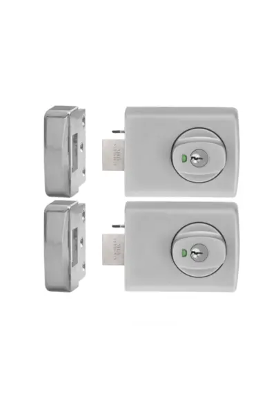 LOCKWOOD DOUBLE CYLINDER NIGHTLATCH/DEADLATCH WITH KNOB - FOR OPEN IN DOORS - L001-1K1 - Image 7