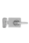 LOCKWOOD DOUBLE CYLINDER NIGHTLATCH/DEADLATCH WITH LEVER - FOR OPEN IN DOORS - L001-1L1SP