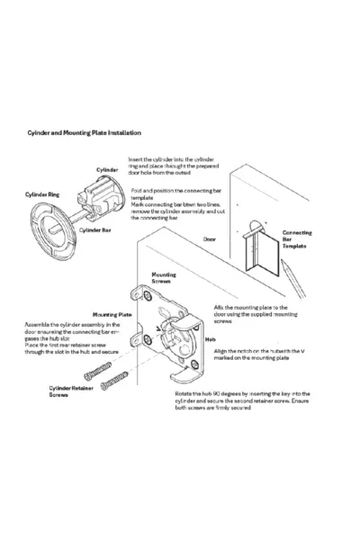 LOCKWOOD SINGLE CYLINDER NIGHTLATCH/DEADLATCH WITH LEVER - FOR OPEN OUT DOORS - L002-4L1 - Image 6