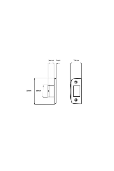 LOCKWOOD SINGLE CYLINDER NIGHTLATCH/DEADLATCH WITH LEVER - FOR OPEN OUT DOORS - L002-4L1 - Image 3