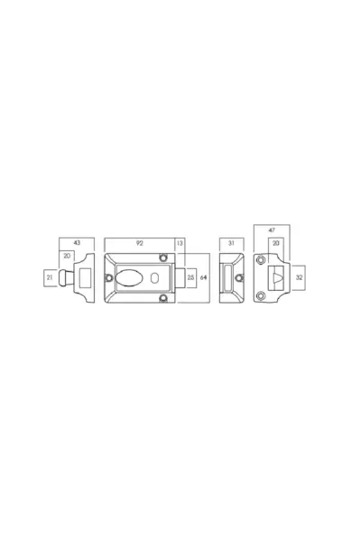 LOCKWOOD 100 NIGHTLATCH - Image 4