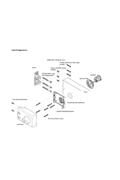 LOCKWOOD 303 SINGLE CYLINDER DEADLOCK - Image 2